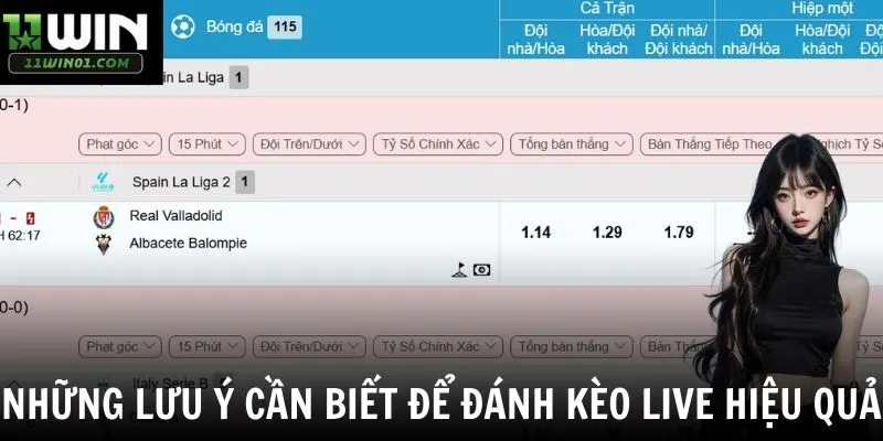 Những lưu ý cần biết để đánh kèo live hiệu quả