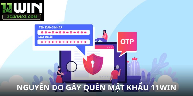 3 nguyên do chính gây quên mật khẩu 11WIN